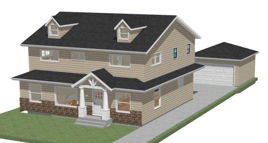 Remodeling Home 3D design